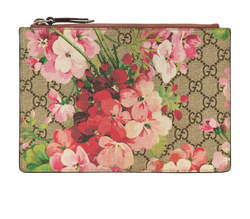 Gucci Bloom Clutch, Canvas/Leather, Pink, 410079, DB, 2*